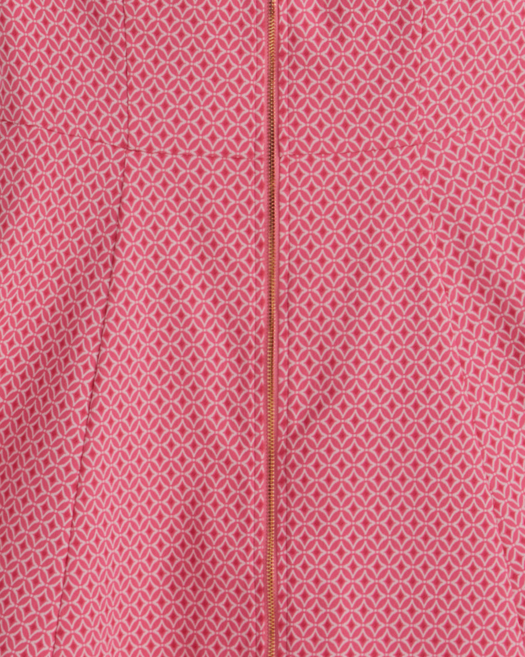 Mae Love Circle Dress in Pink Circle Geo