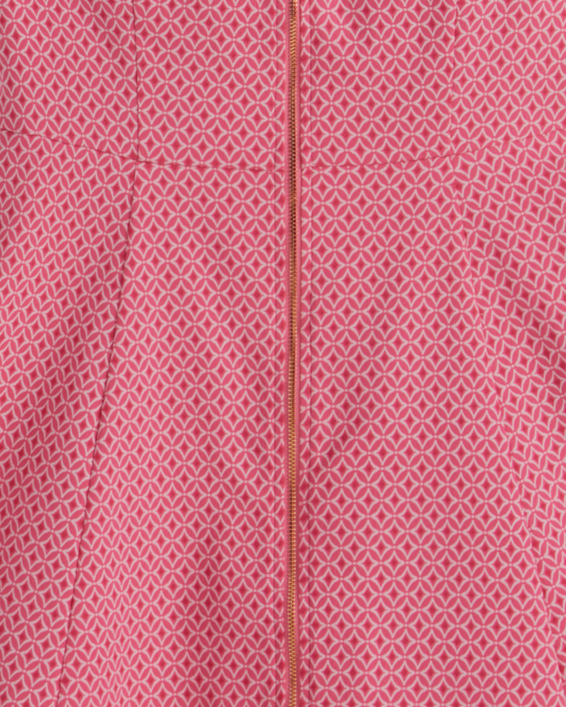Mae Love Circle Dress in Pink Circle Geo