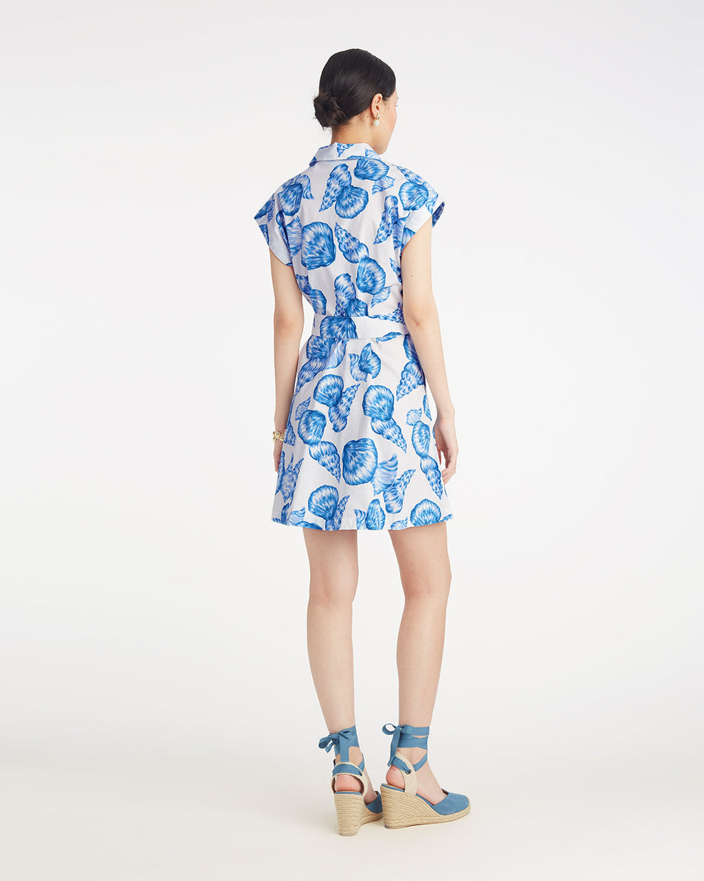Trisha Shirtdress in Seashells