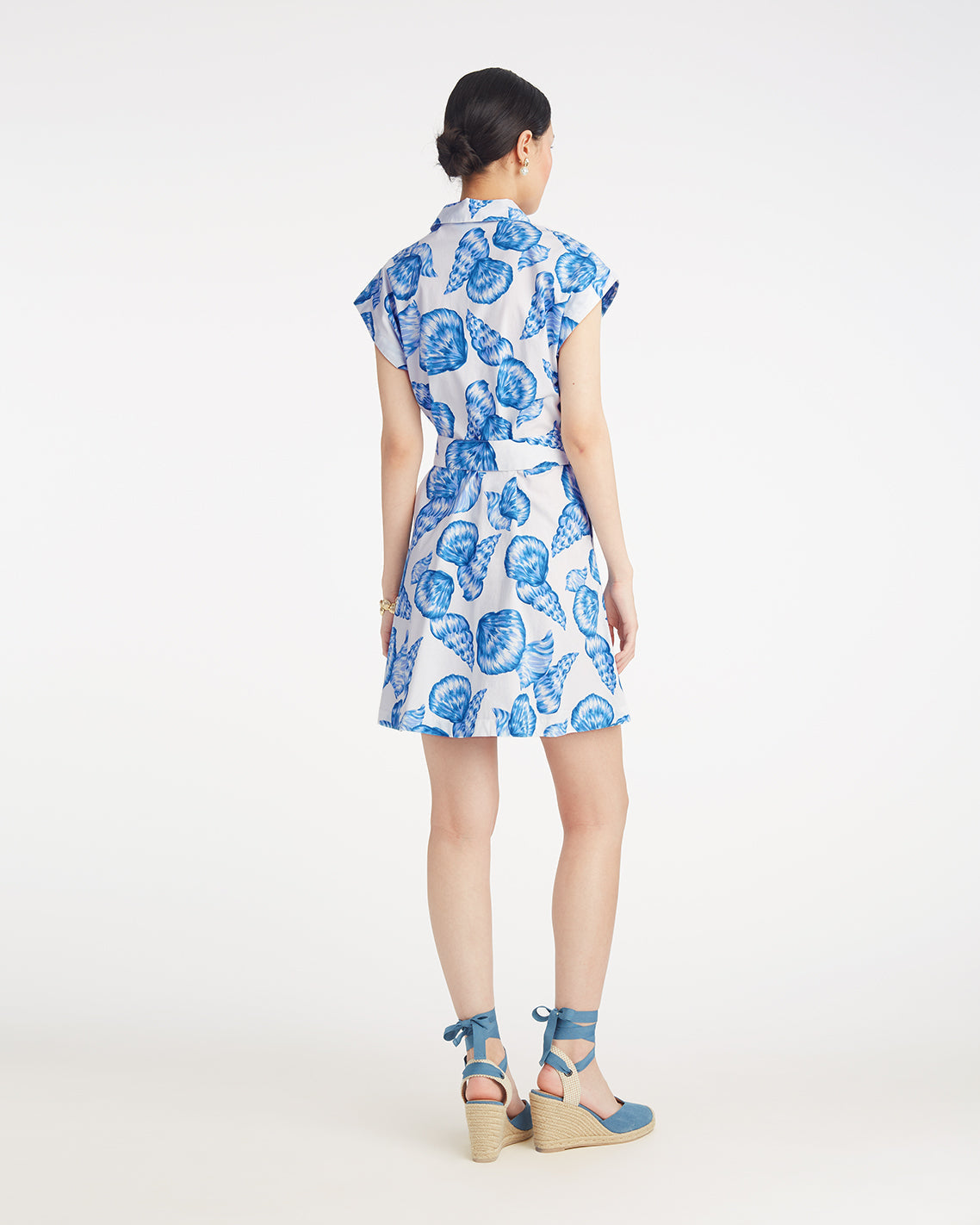 Trisha Shirtdress in Seashells