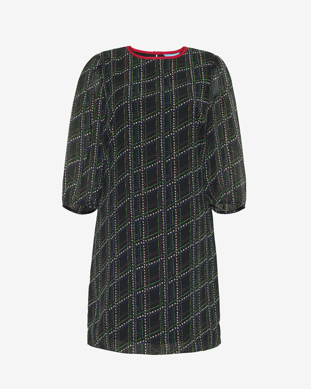 Ava Mini Dress in Dainty Check