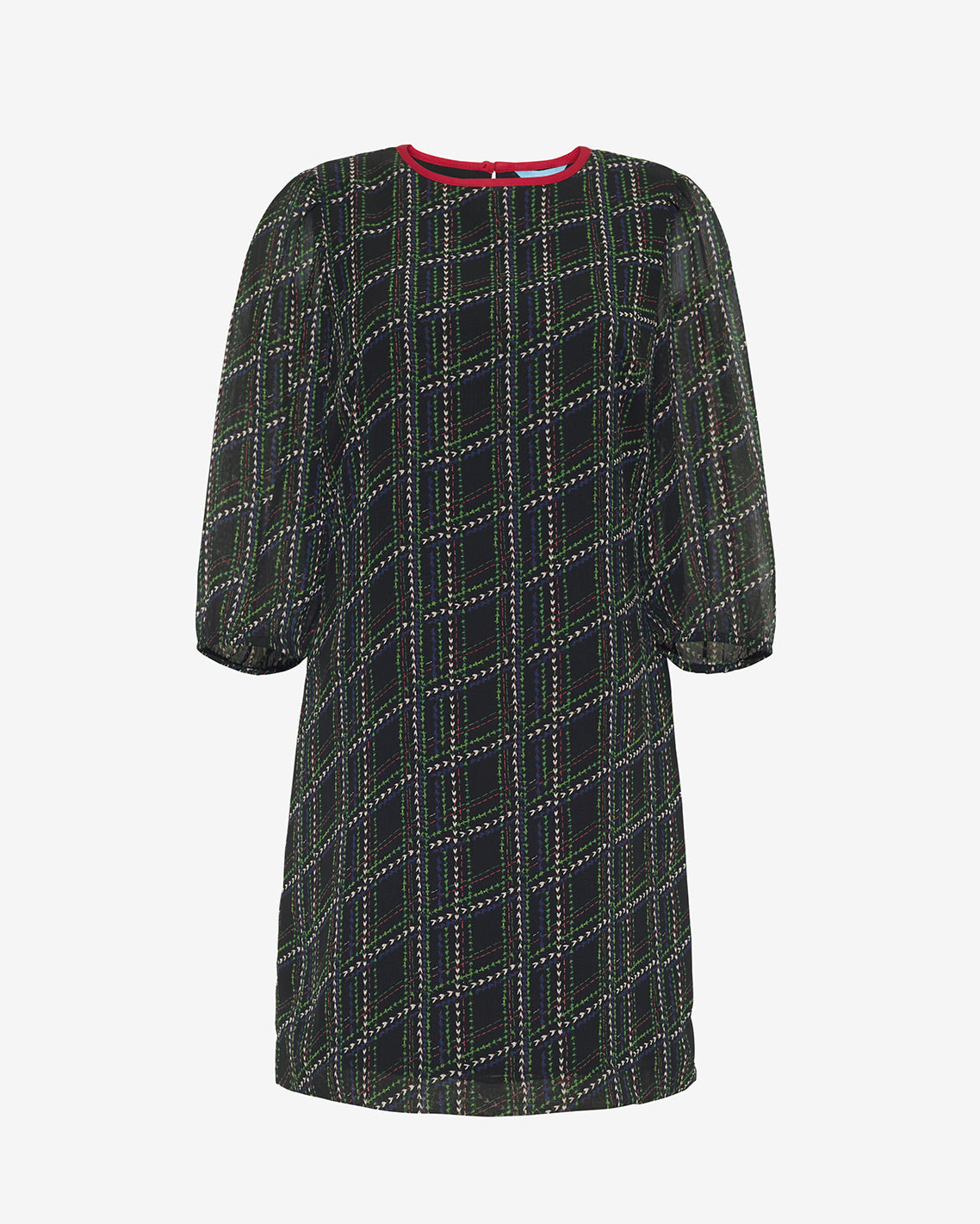 Ava Mini Dress in Dainty Check