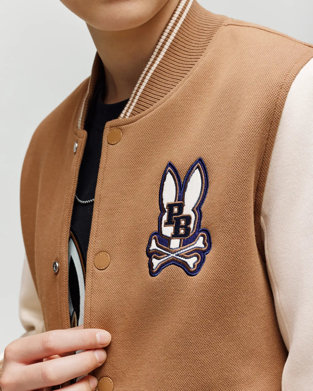 KIDS WADE KNIT VARSITY BOMBER - KO1100001