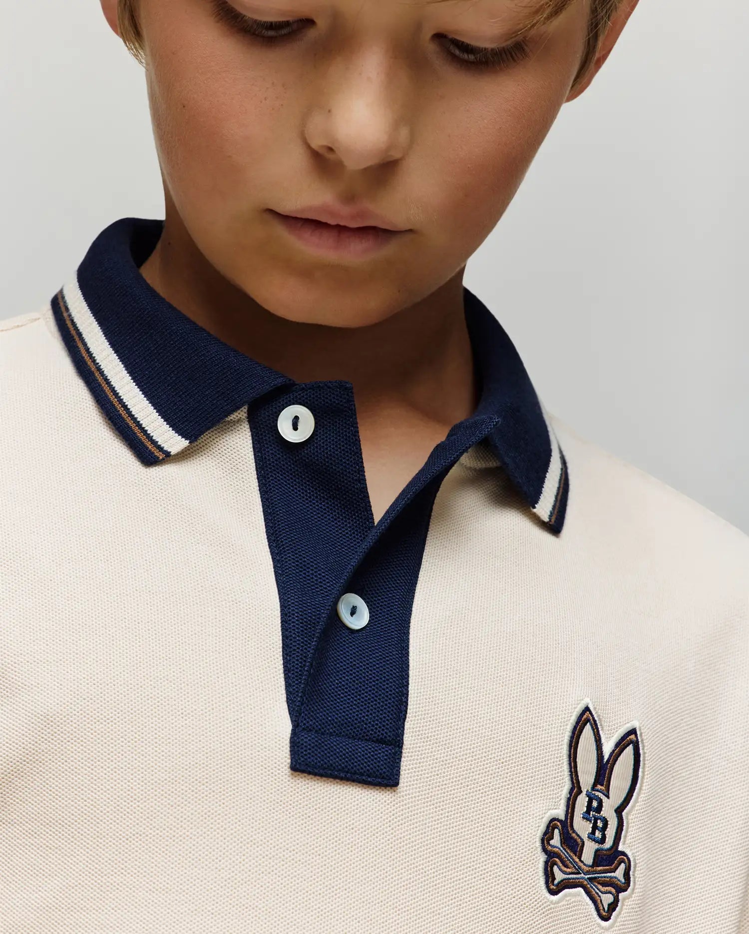 KIDS WADE PIQUE POLO SHIRT - KT0100032