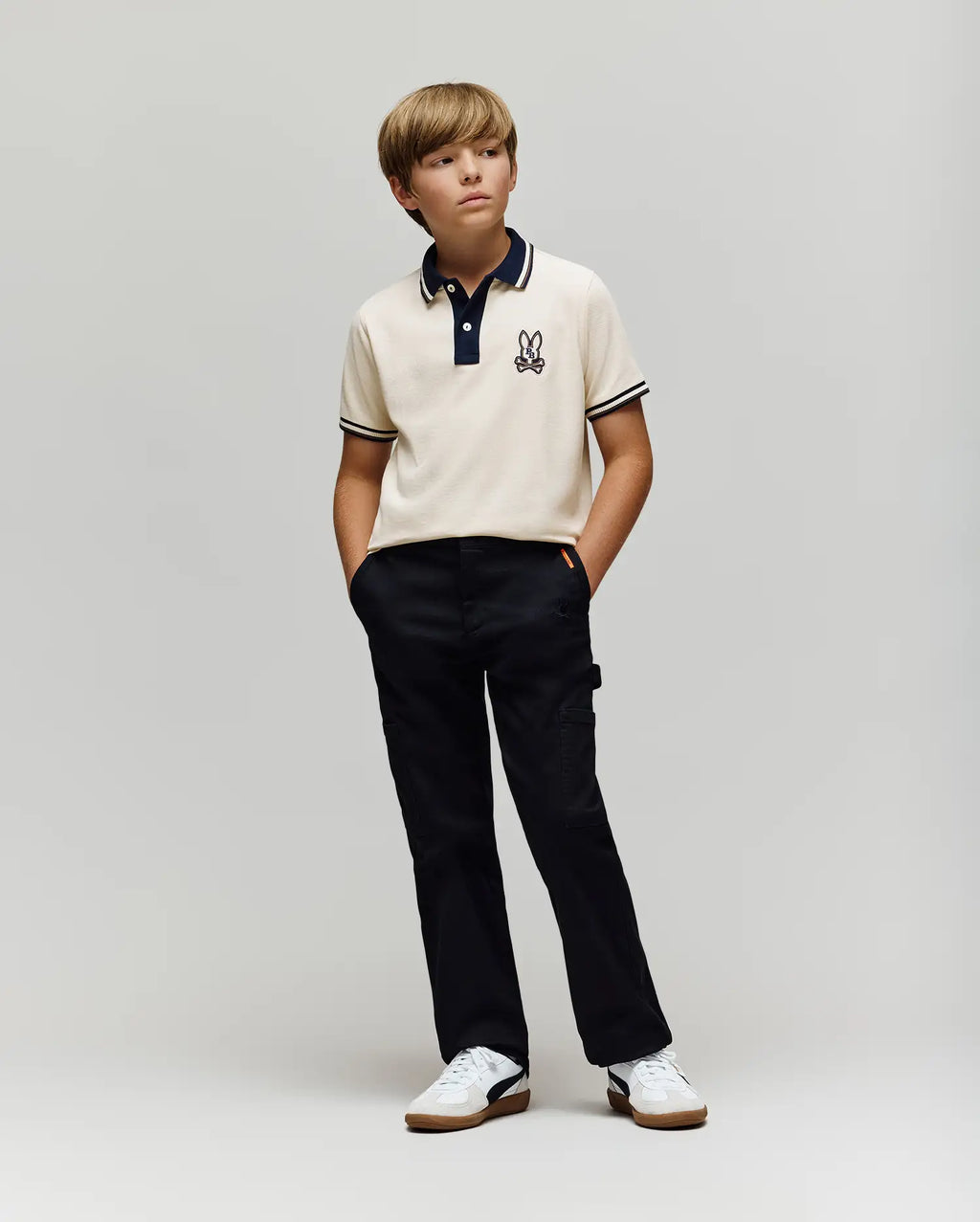 KIDS WADE PIQUE POLO SHIRT - KT0100032
