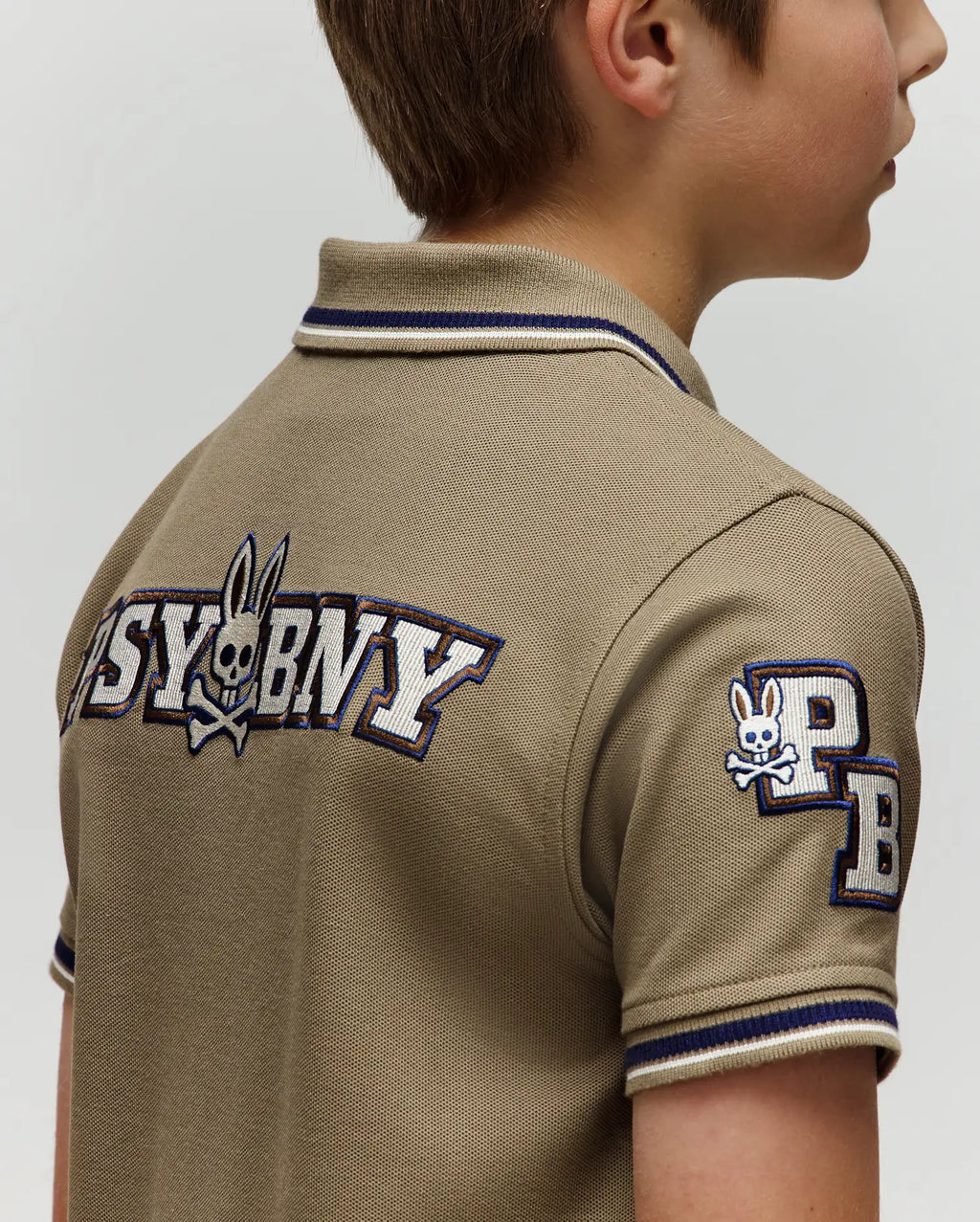 KIDS WADE PATCH PIQUE POLO SHIRT - KT0100051