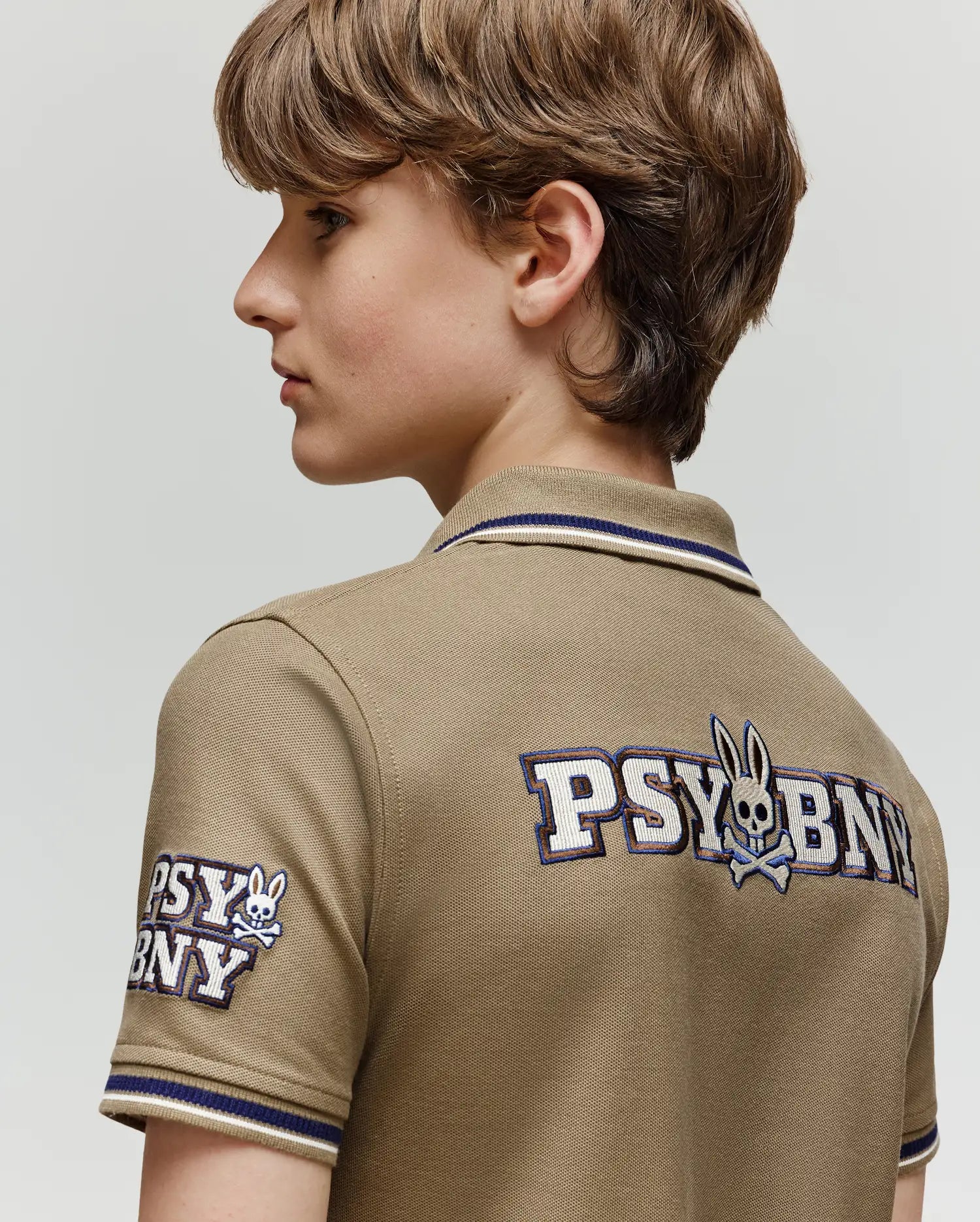 KIDS WADE PATCH PIQUE POLO SHIRT - KT0100051
