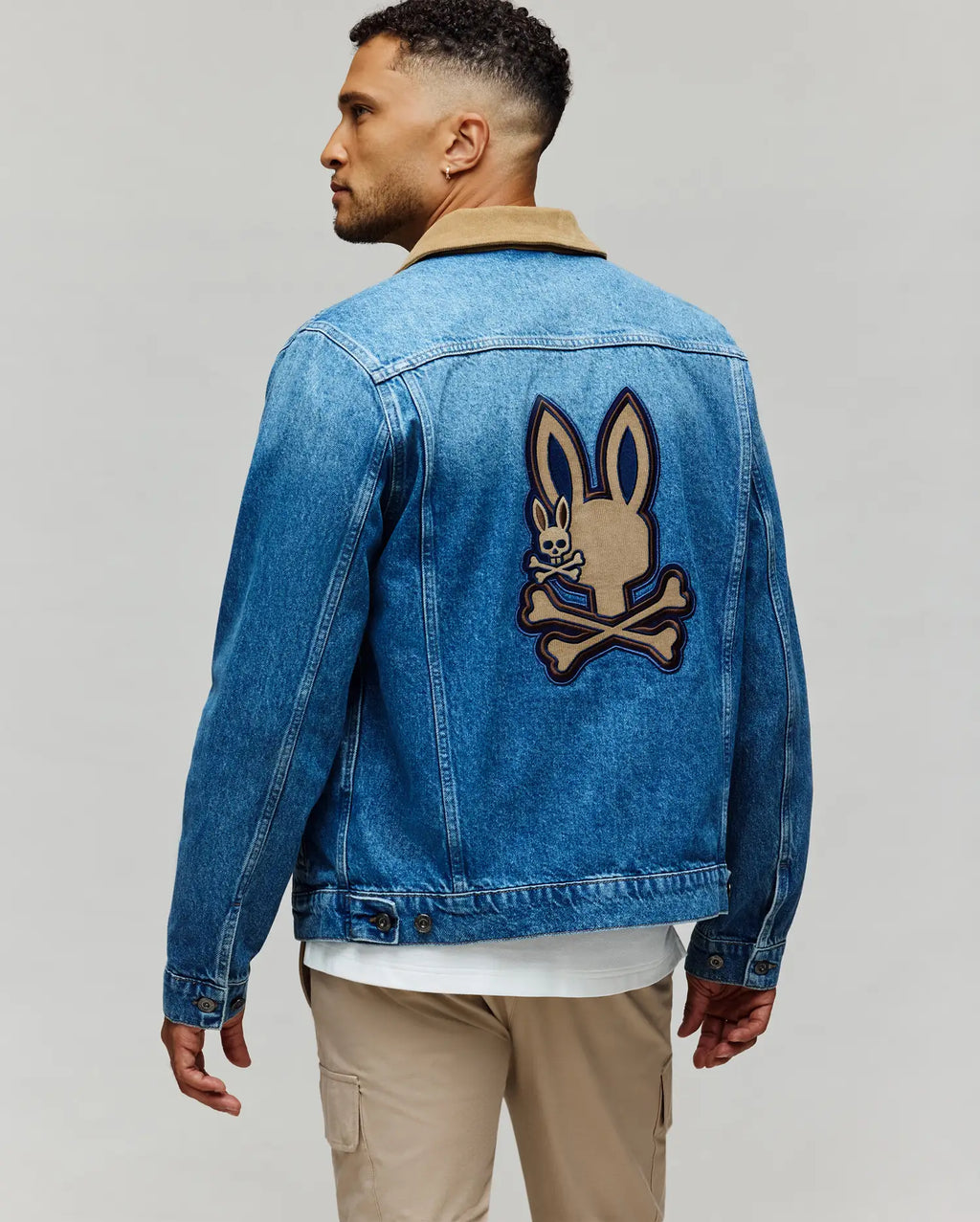 MENS WADE DENIM TRUCKER JACKET - MO1100015