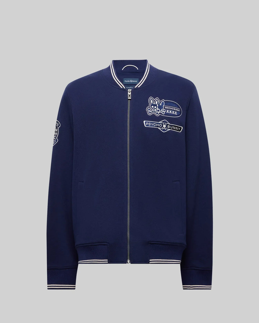 MENS DESMOND PIQUE KNIT BOMBER - MO1100018