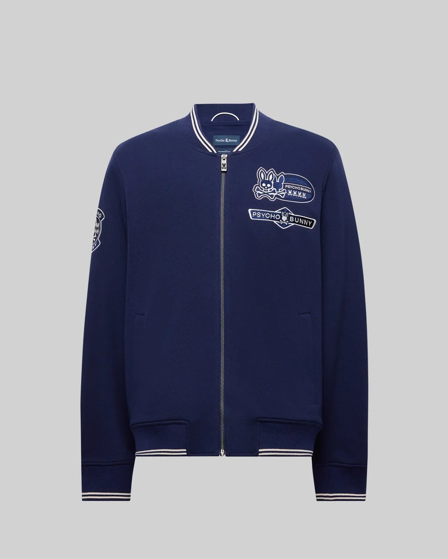 MENS DESMOND PIQUE KNIT BOMBER - MO1100018