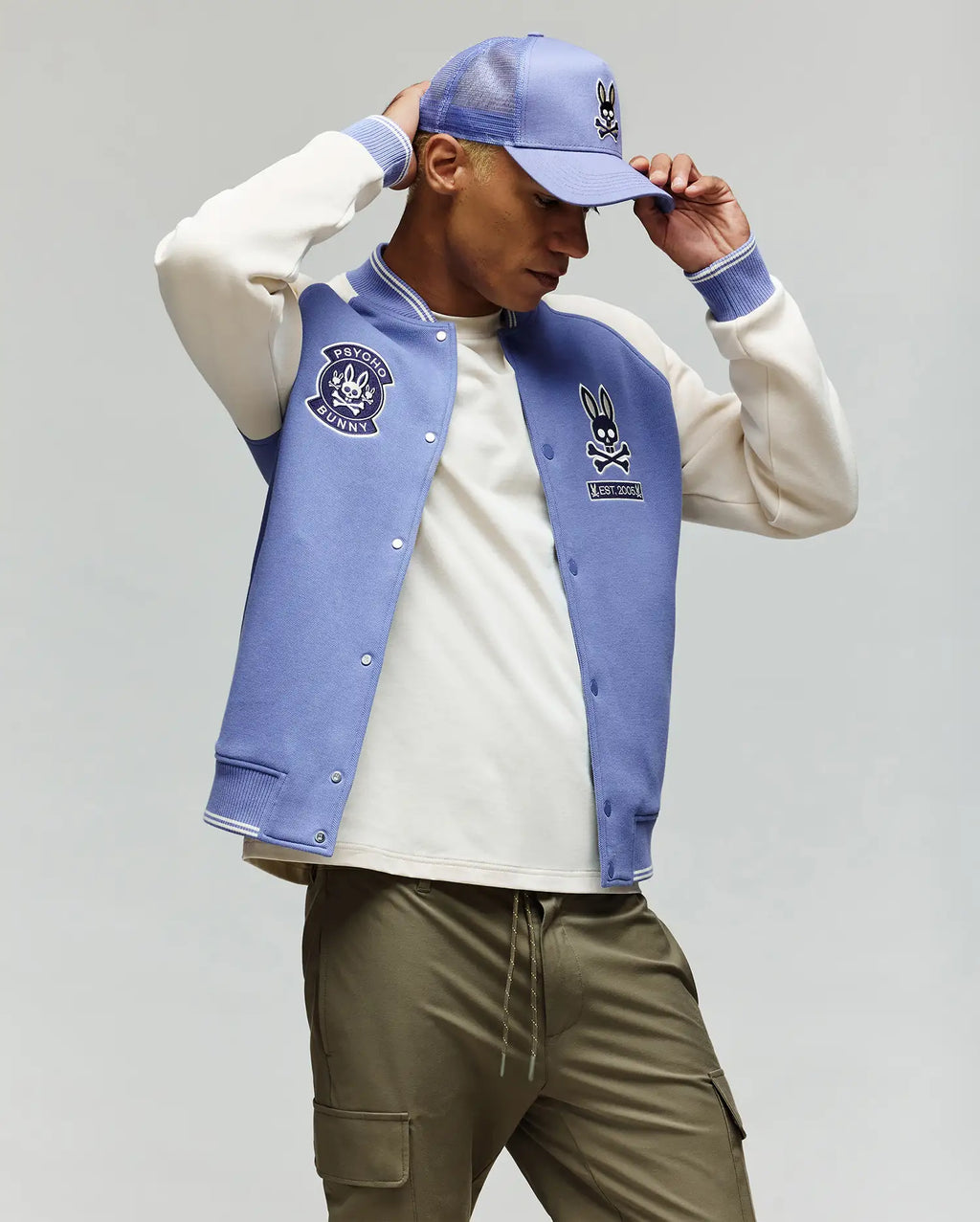 MENS RYDER KNIT VARSITY BOMBER - MO1100034