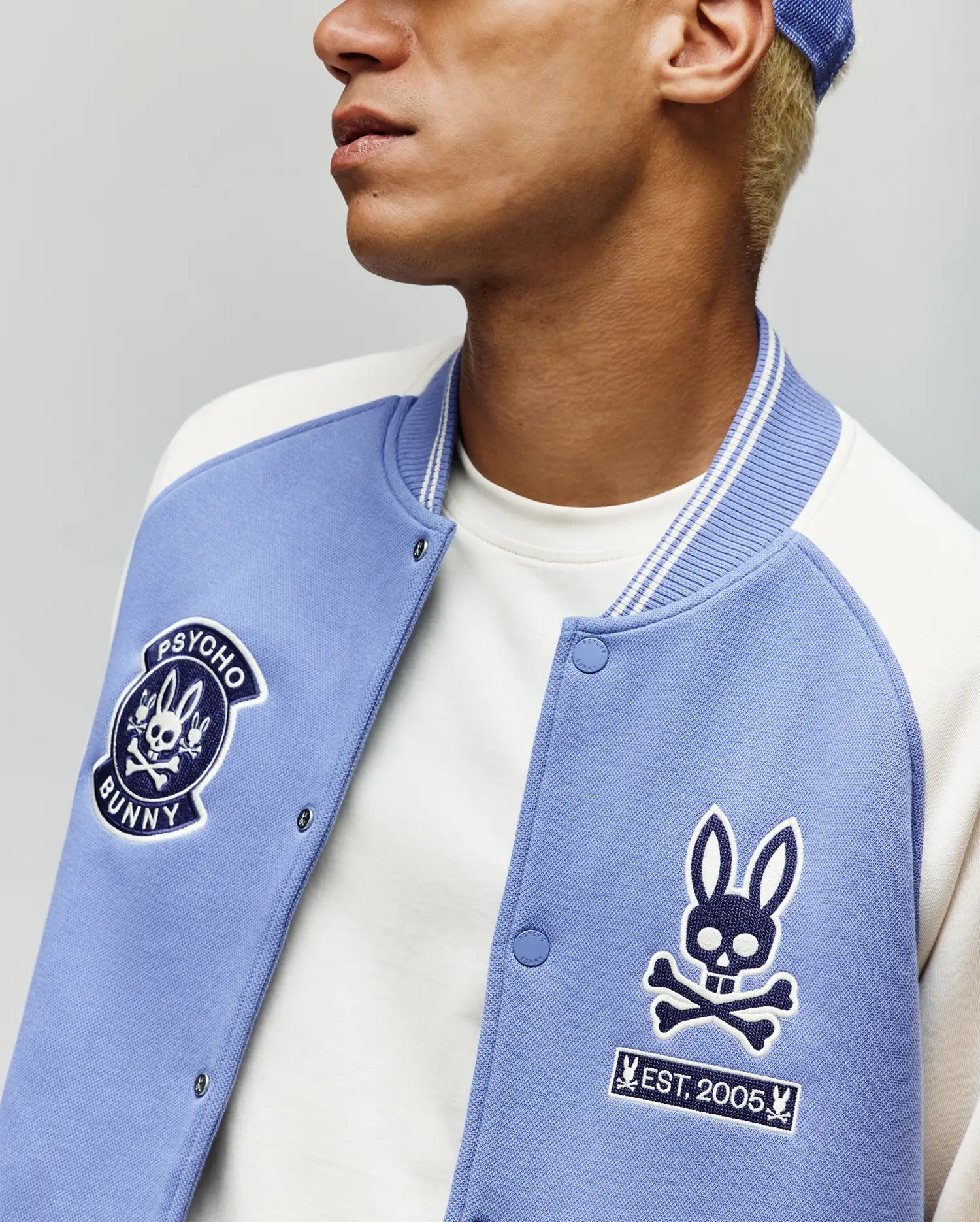 MENS RYDER KNIT VARSITY BOMBER - MO1100034