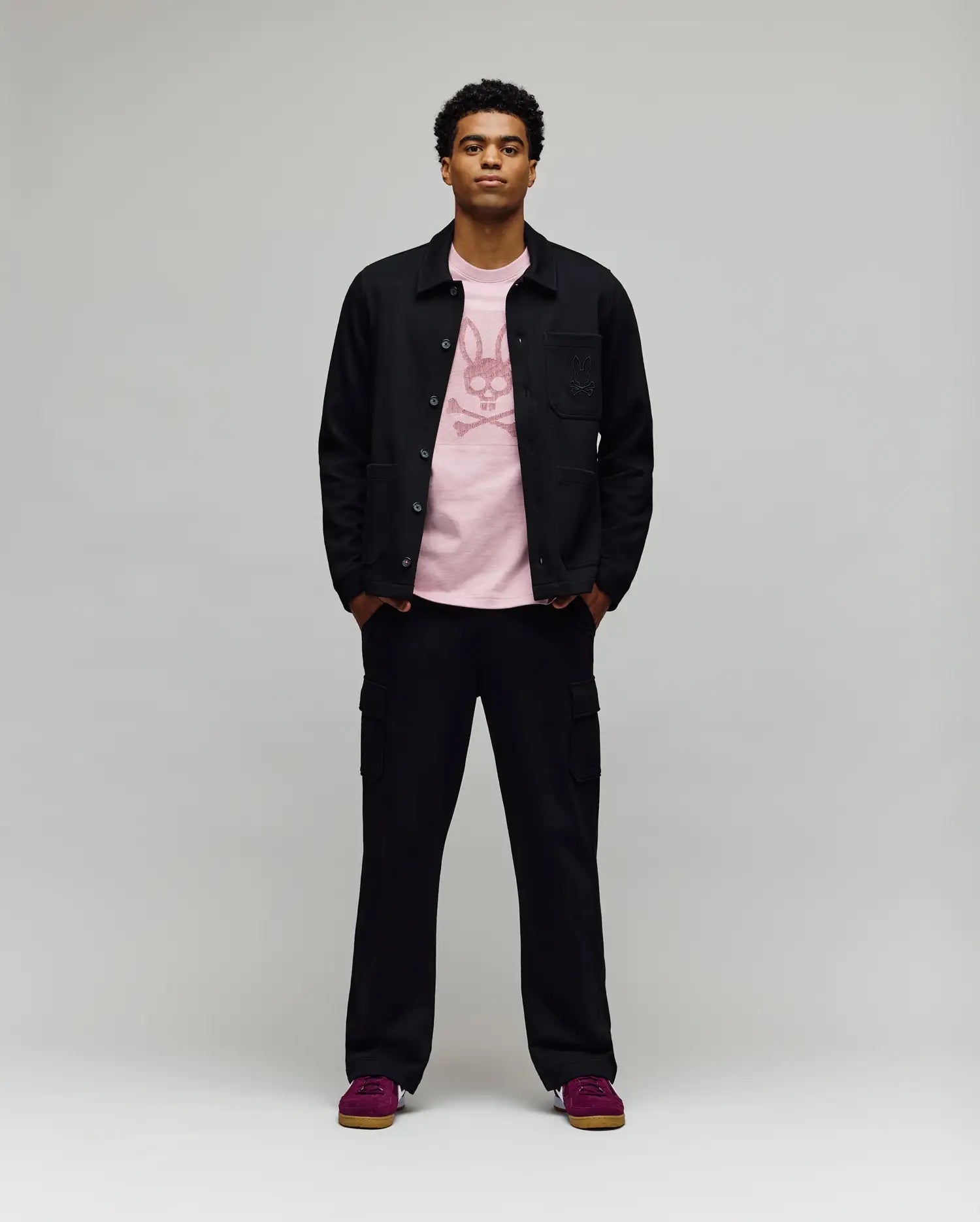 MENS AVEN KNIT SHACKET - MO1100035