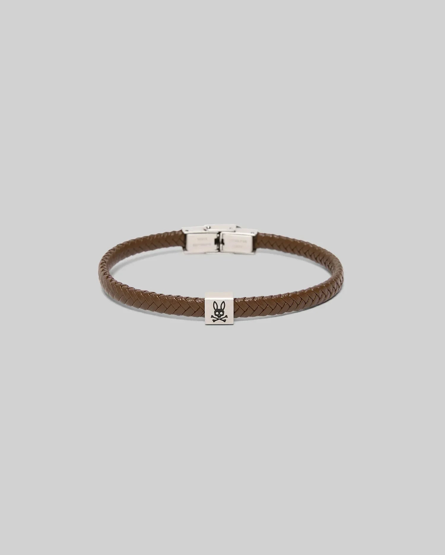 MENS LEATHER BRAIDED BRACELET - MO1700020