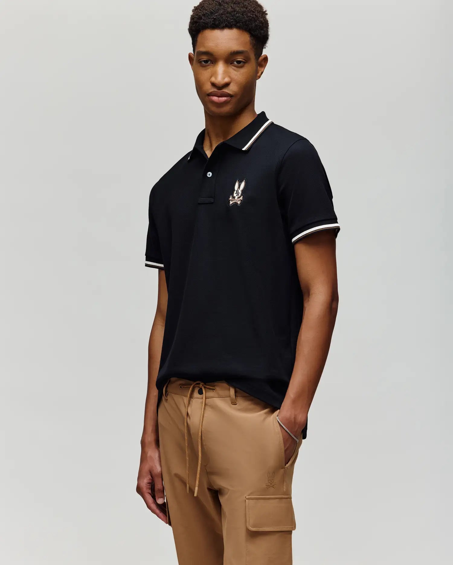 MENS WADE PIQUE POLO SHIRT - MT0100044