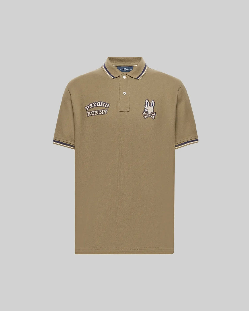 MENS WADE PATCH PIQUE POLO SHIRT - MT0100109