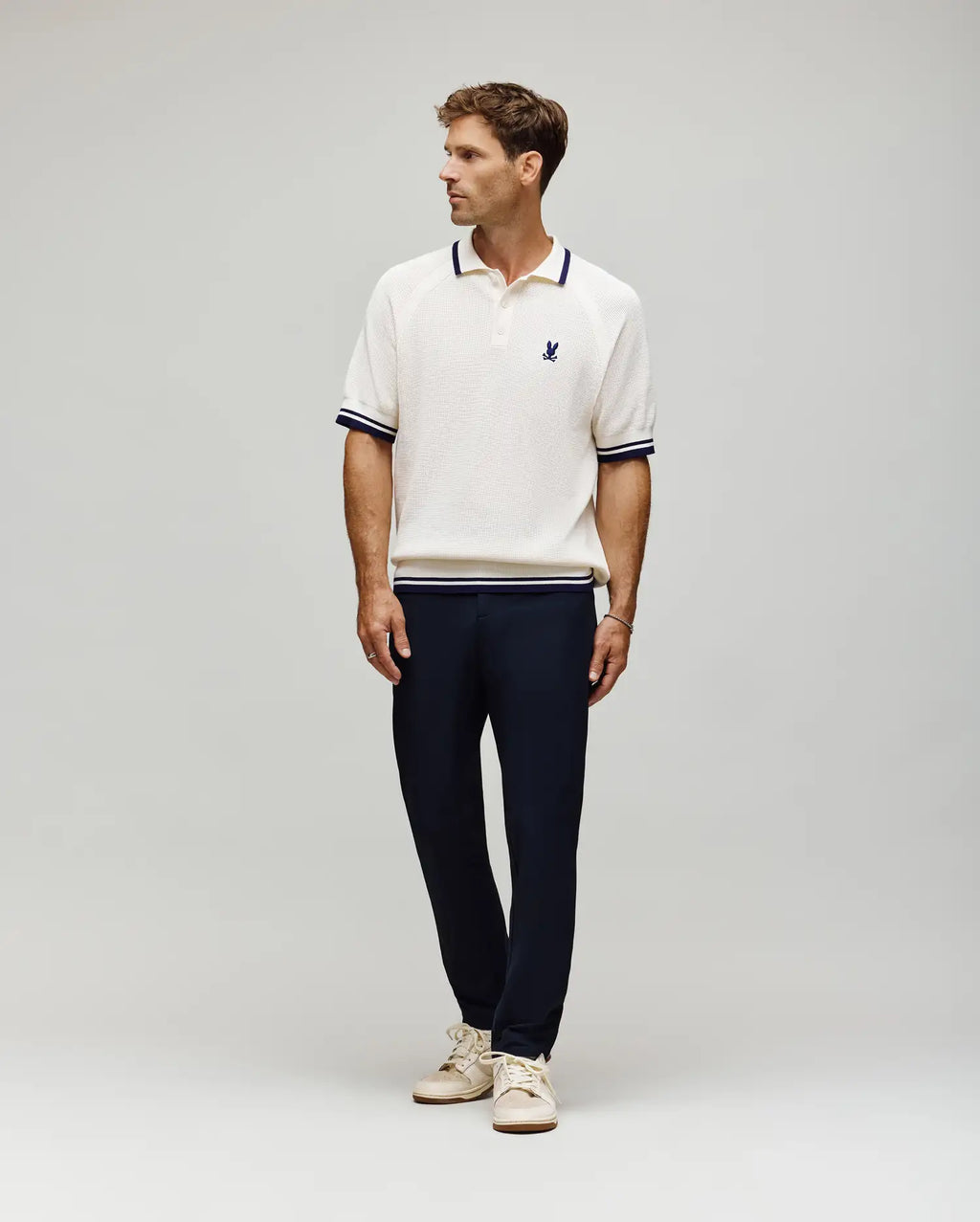 MENS LAZARE KNIT POLO - MT0100165