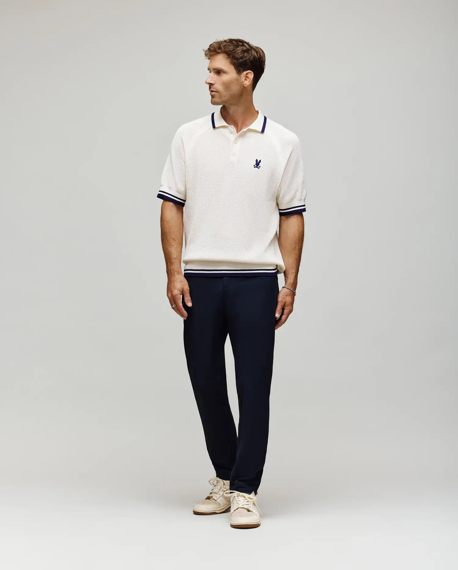 MENS LAZARE KNIT POLO - MT0100165