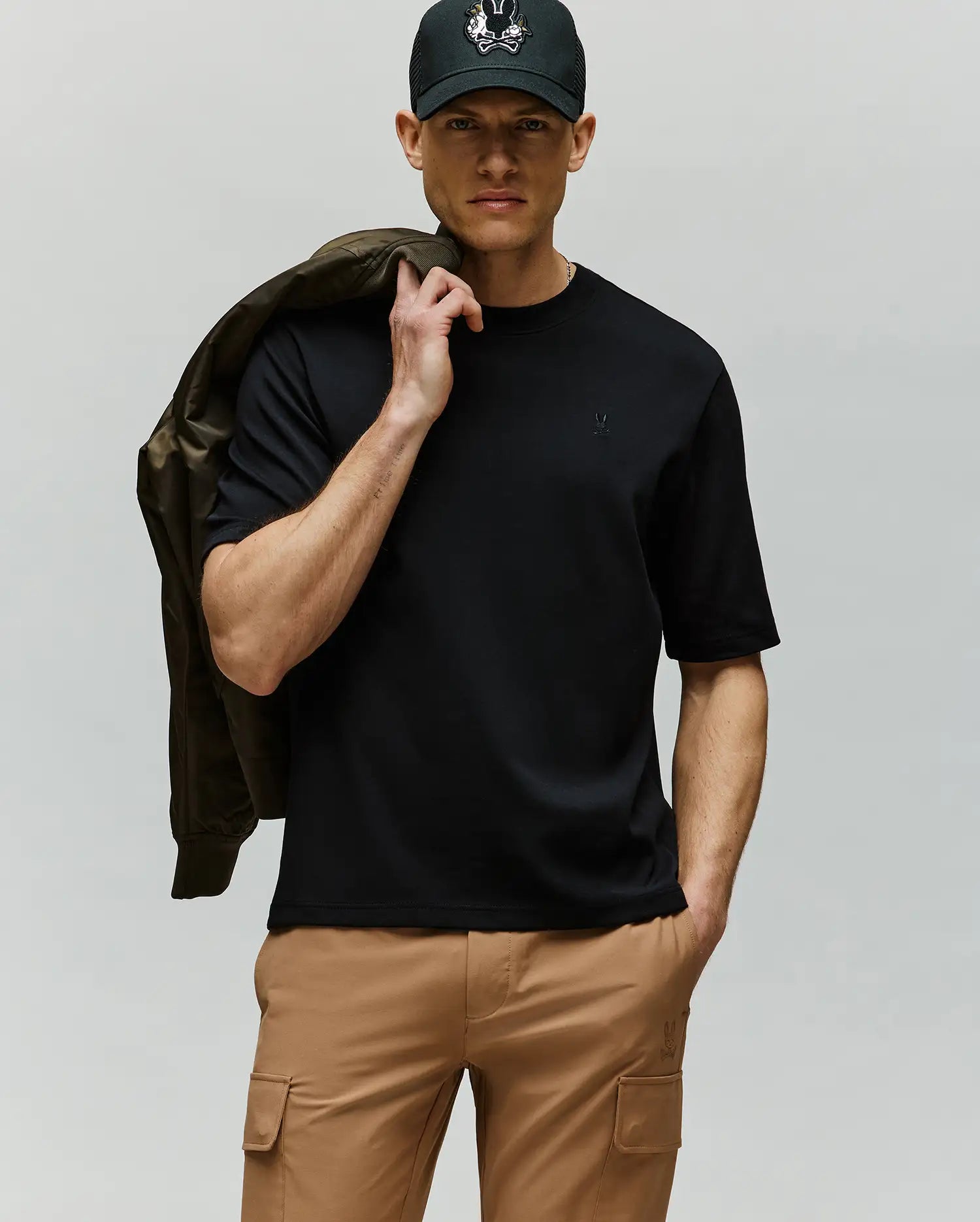 MENS ADAM INTERLOCK TEE - MT0200093