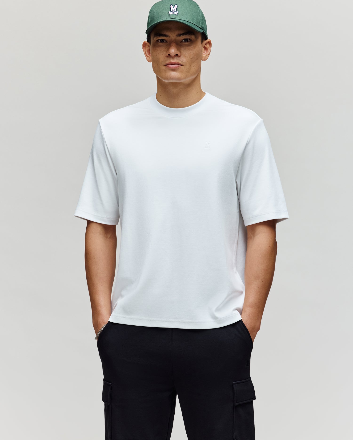 MENS ADAM INTERLOCK TEE - MT0200093