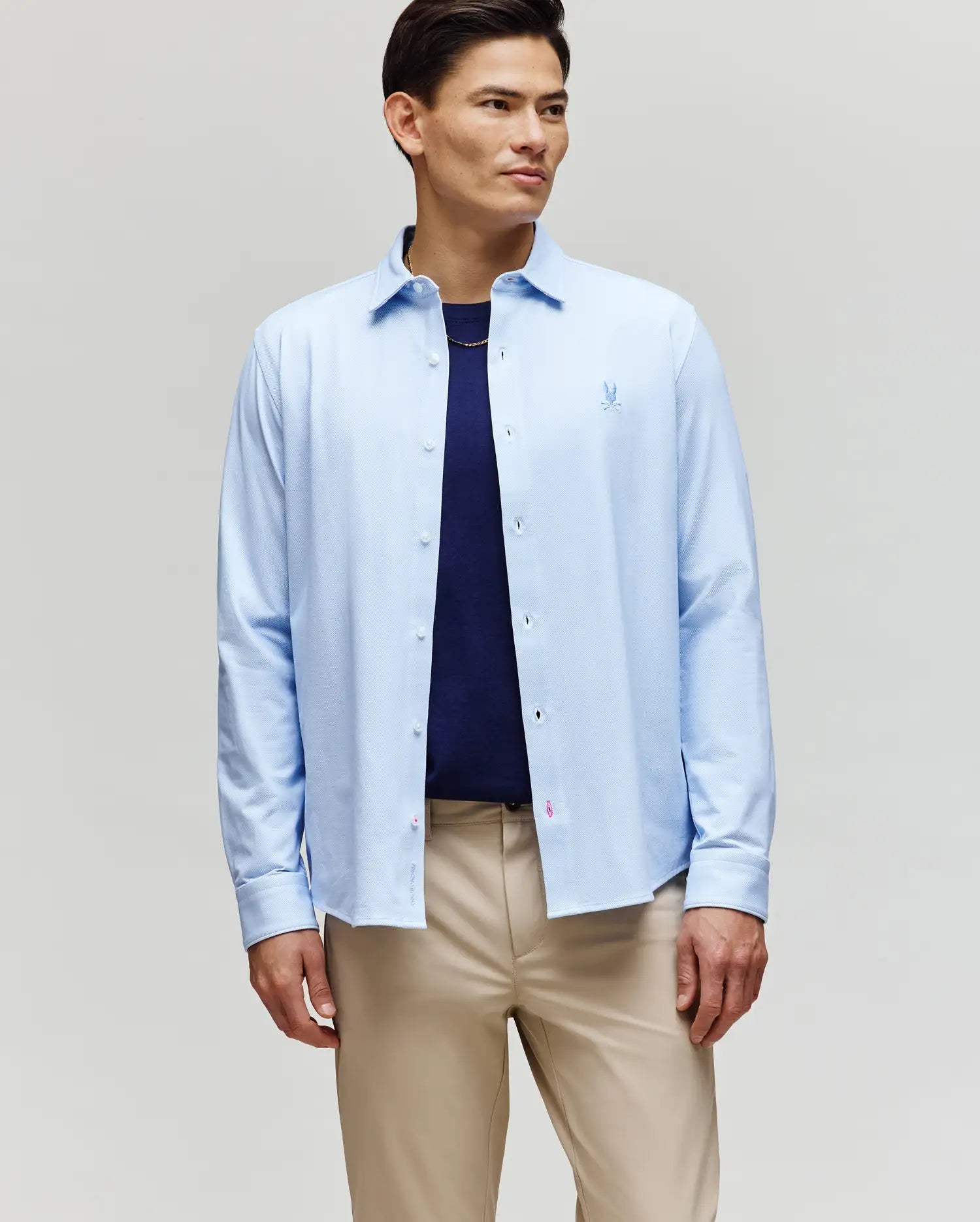 MENS JIM JERSEY STRIPED KNIT SHIRT - MT0300041