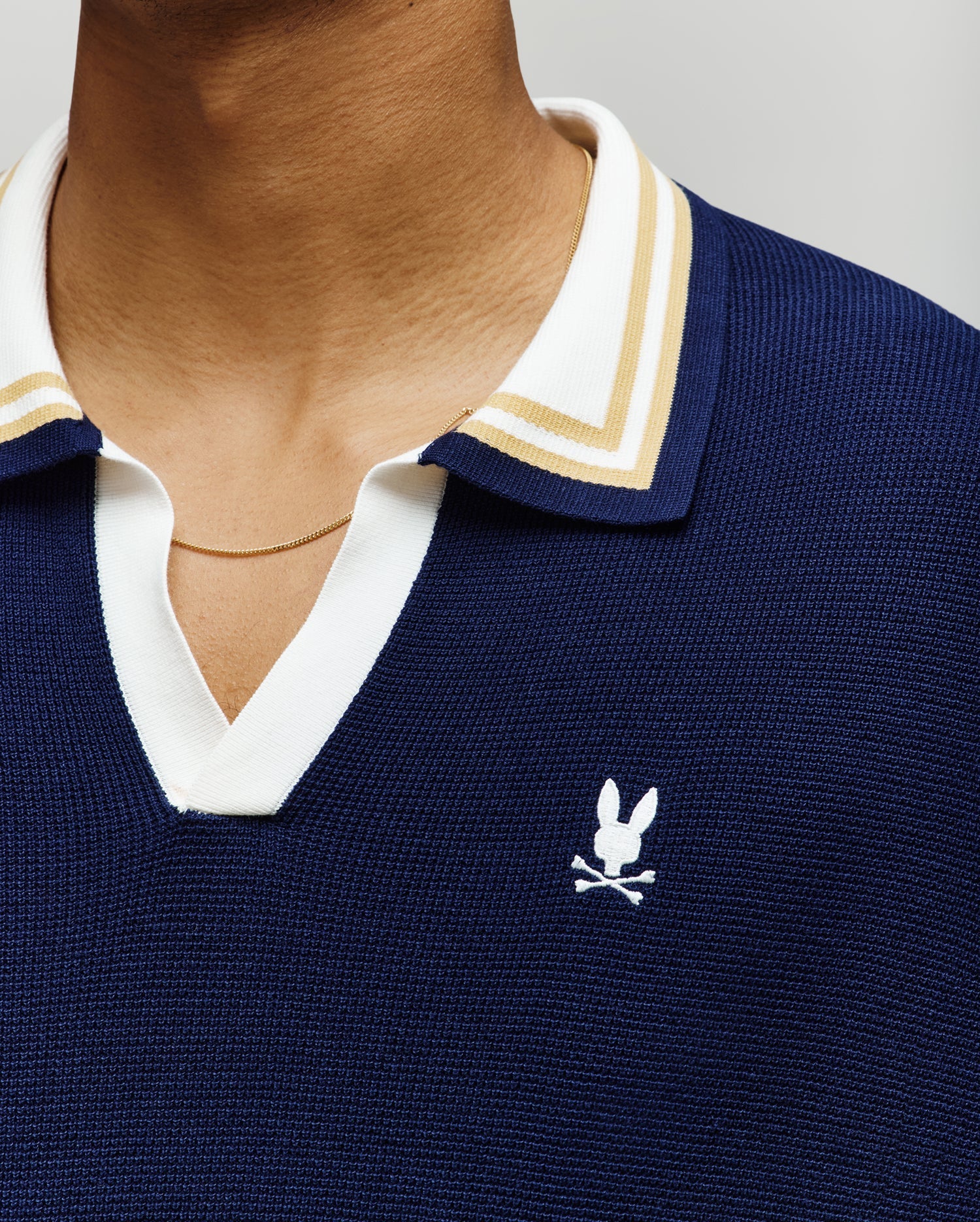 MENS CARTER SWEATER POLO - MT0400093