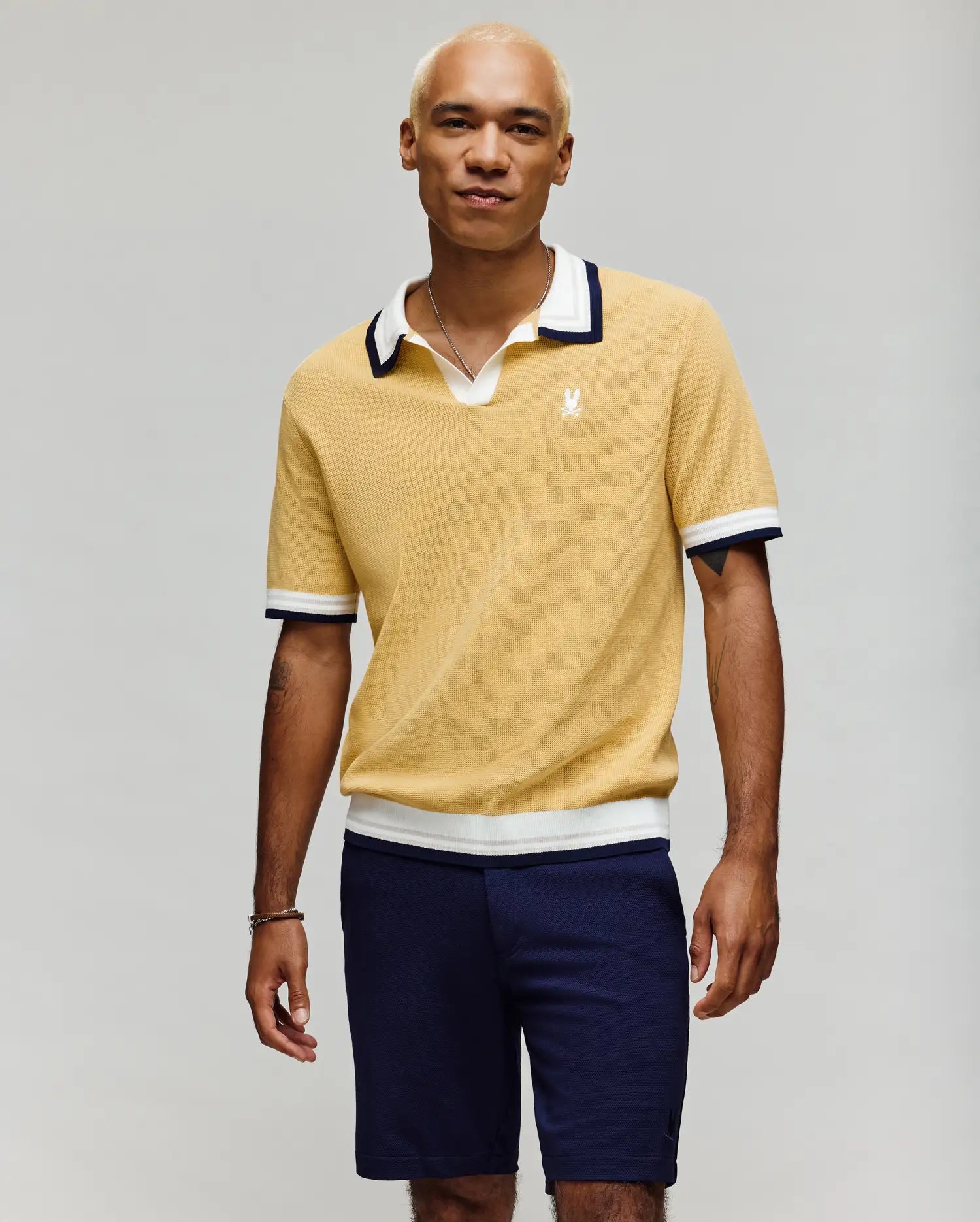MENS CARTER SWEATER POLO - MT0400093