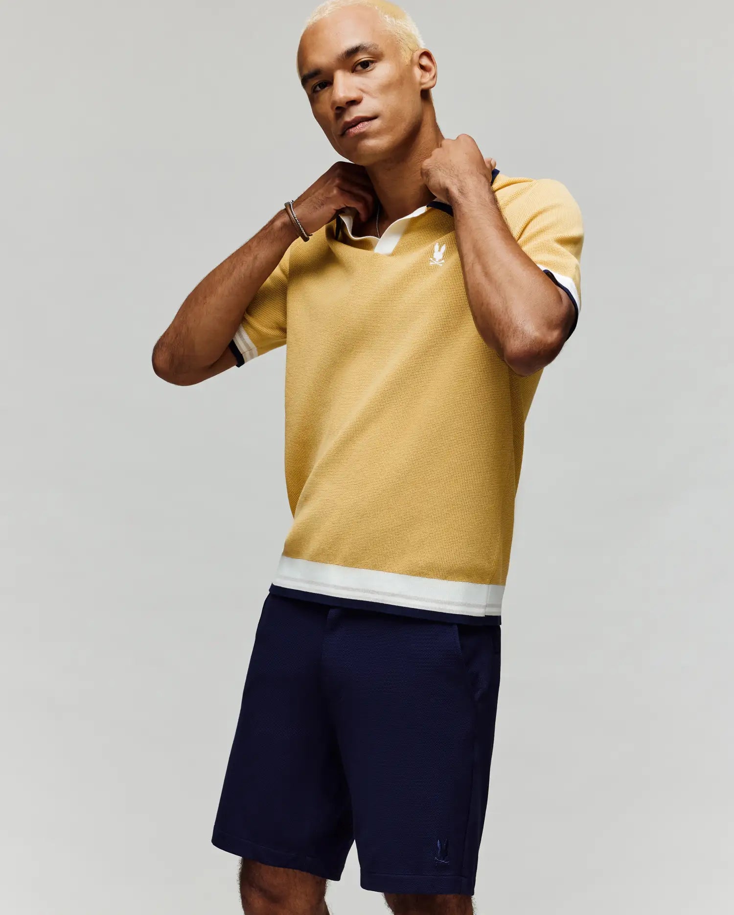 MENS CARTER SWEATER POLO - MT0400093