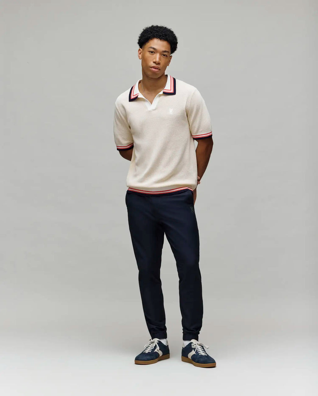 MENS CARTER SWEATER POLO - MT0400093