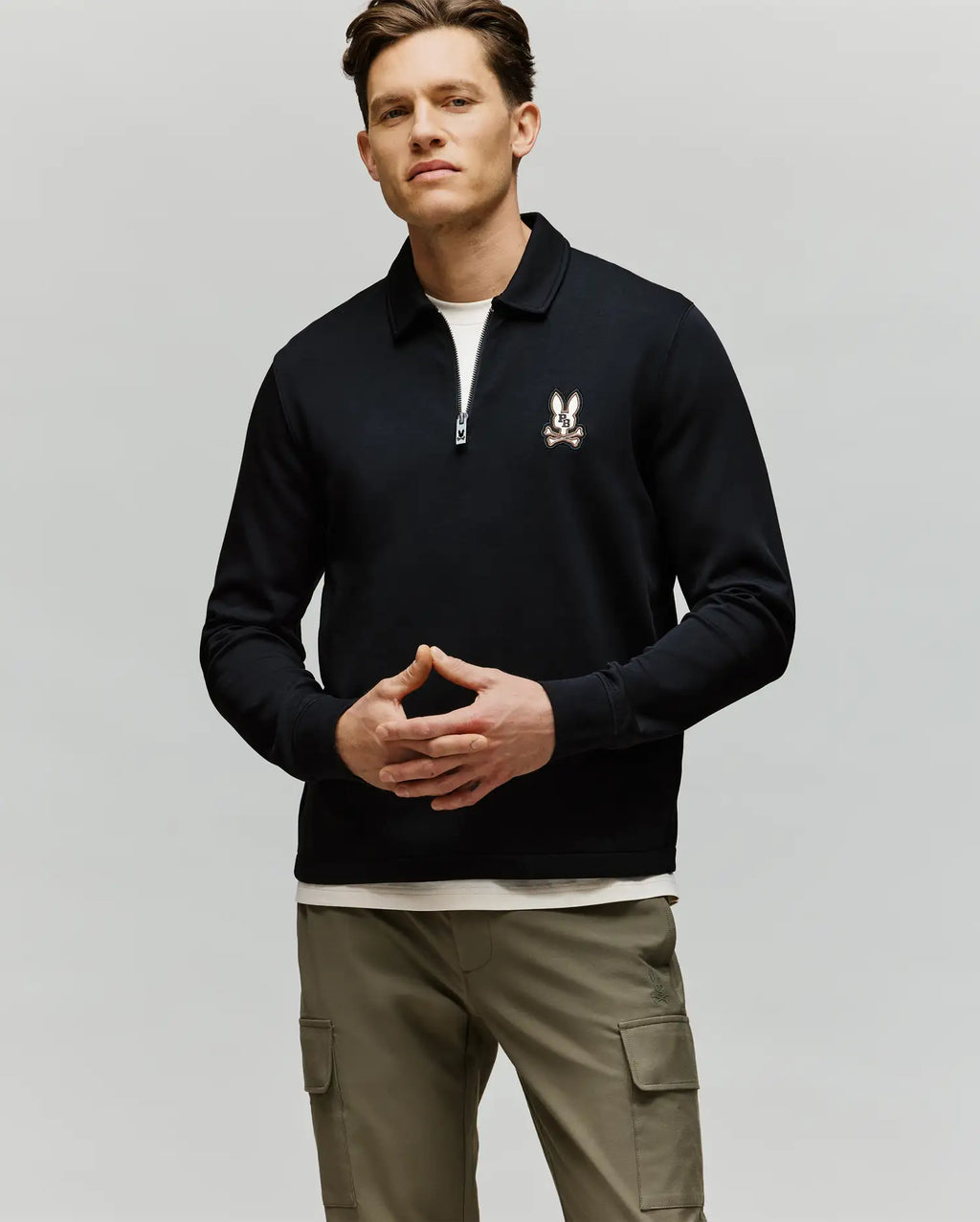 MENS DANIEL QUARTER ZIP SWEATSHIRT - MT0500023