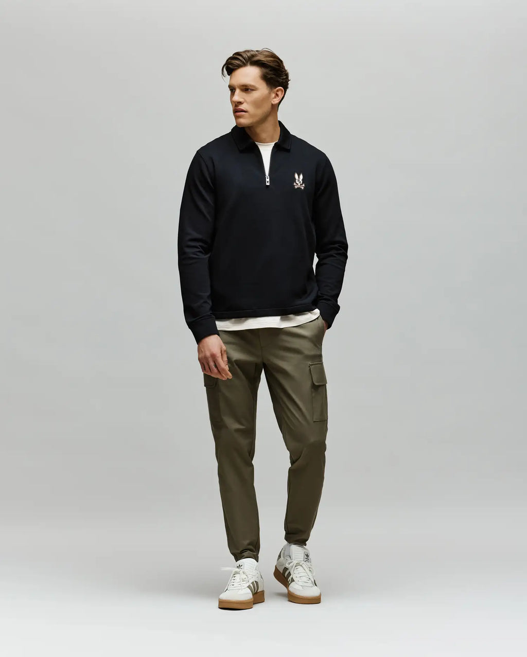 MENS DANIEL QUARTER ZIP SWEATSHIRT - MT0500023