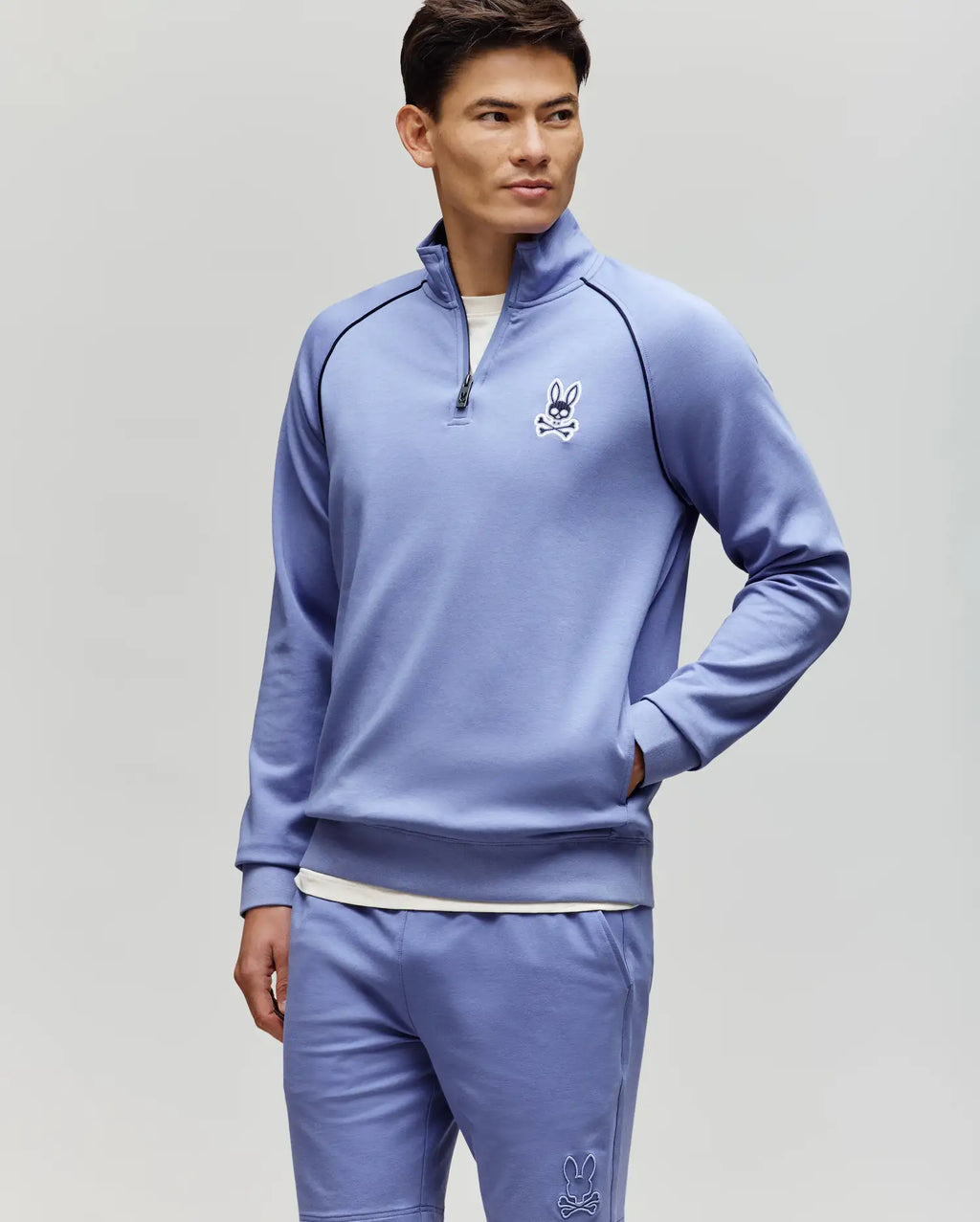 MENS SHAWN QUARTER ZIP SWEATSHIRT - MT0500115