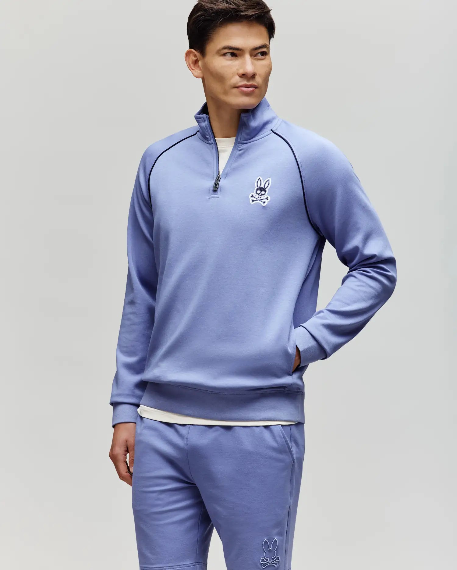MENS SHAWN QUARTER ZIP SWEATSHIRT - MT0500115