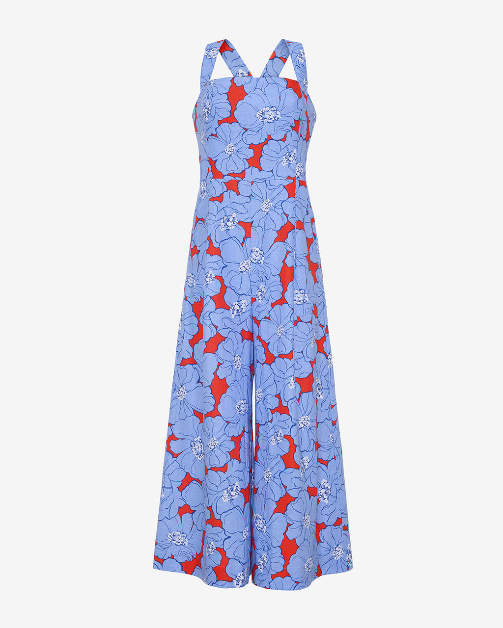 Kendall Sleeveless Jumpsuit in Floating Floral